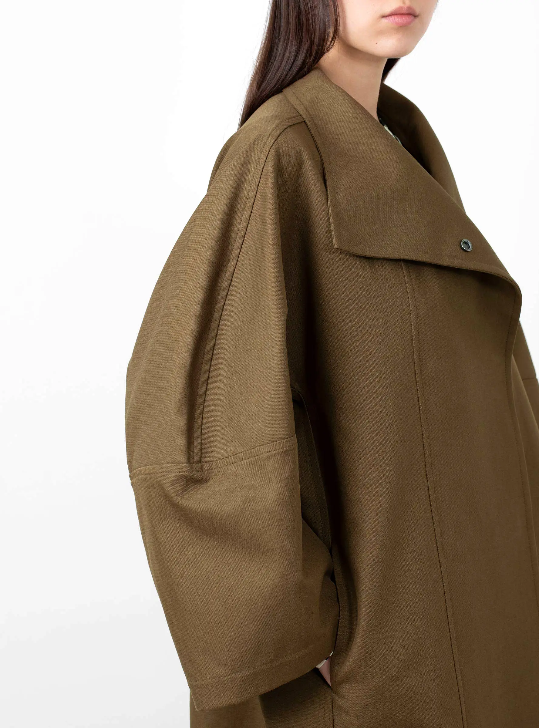 Juwan Oversized Coat Mocha