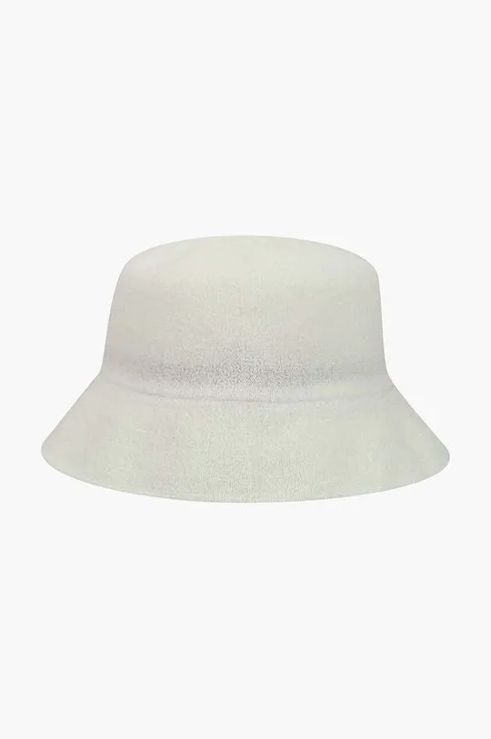 Kangol hat Bermuda Bucket white color