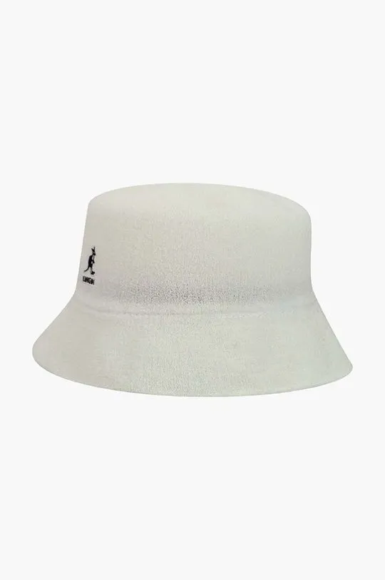 Kangol hat Bermuda Bucket white color