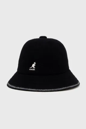 Kangol wool hat black color