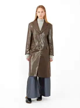 Kara Coat Brown