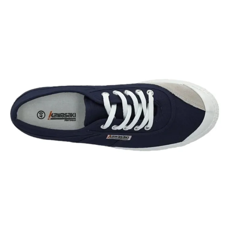 Kawasaki 3.0 Canvas Scarpe Unisex Sneakers Navy