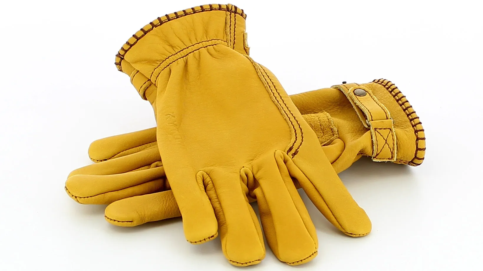 KYTONE Leather Gloves - Gold