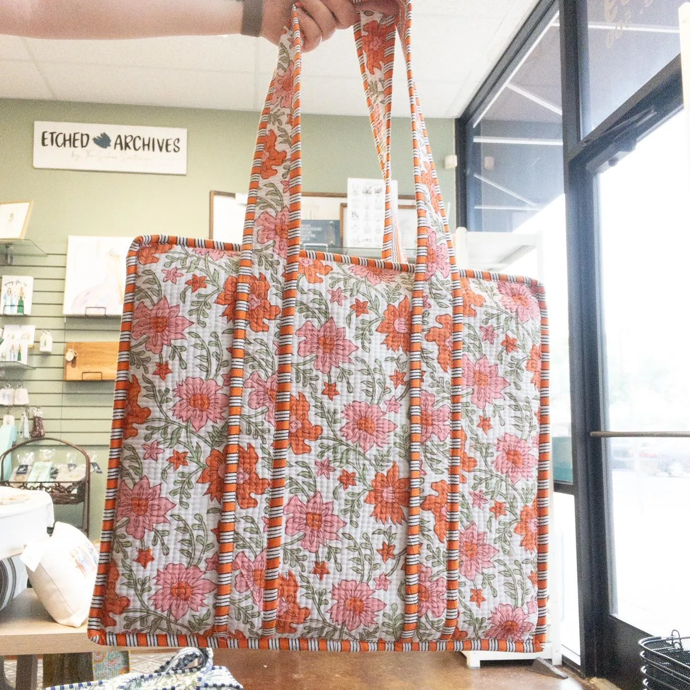 Large Zippered Tote