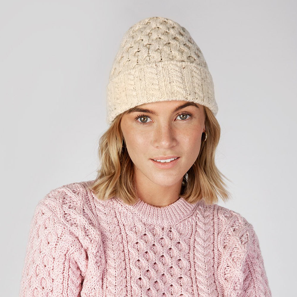 Luxe Uni-Sex Aran Hat