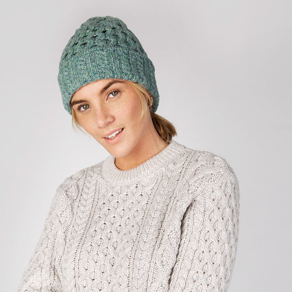 Luxe Uni-Sex Aran Hat