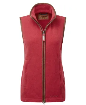 Lyndon Fleece Gilet                             Pomegranate