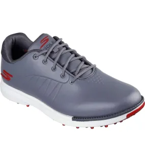 Mens go golf tempo golf shoes grey/red Skechers