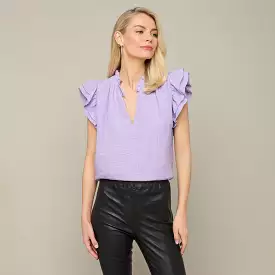 Merrit Blouse :: Lilac