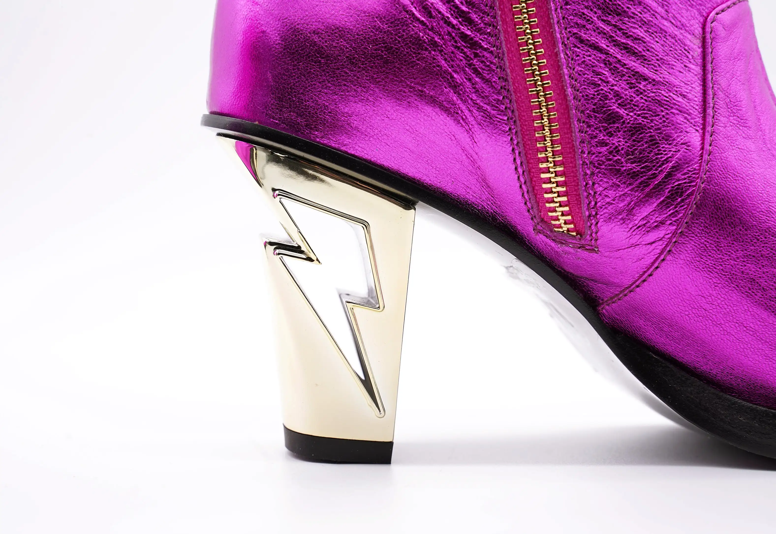 METALLIC PINK BOOTIE - MADE TO ORDER