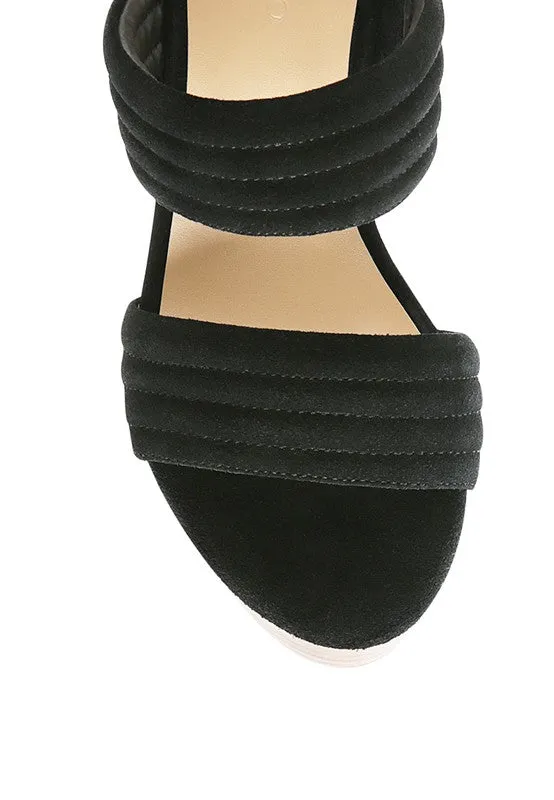 Mille Faux Suede Sandal