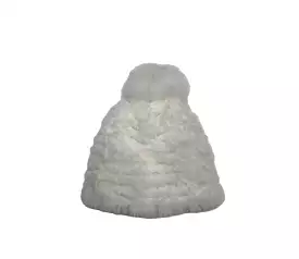 Mitchie's Matching Fur Hat - White