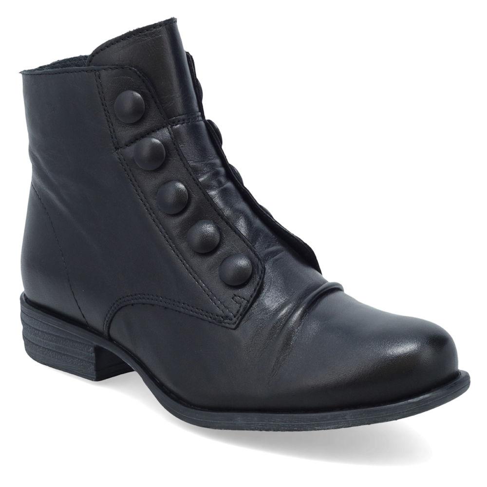 Miz Mooz Women's Louise Black Leather