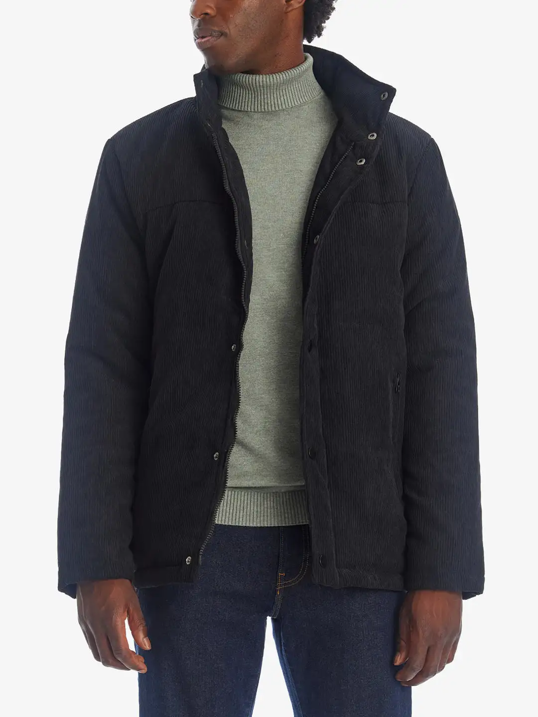 Padded Corduroy Coat