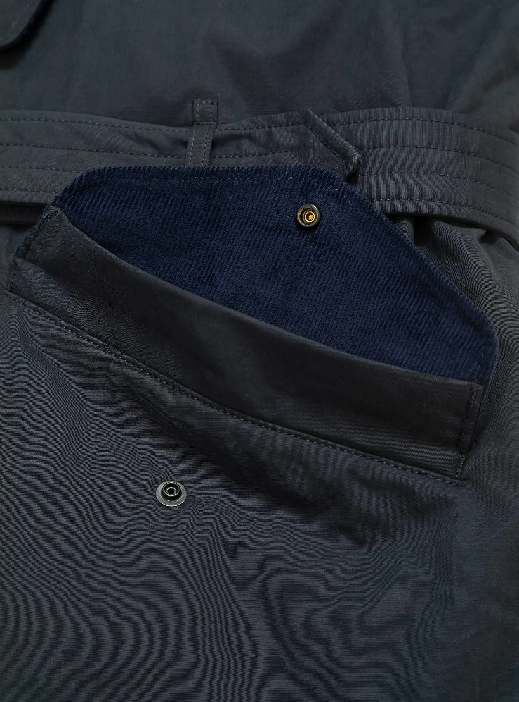 PC Coated Storm Coat Dark Navy