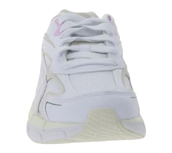 PUMA Teveris Nitro Preppy women's sneakers sporty leisure shoes with Nitro technology 391096 01 white