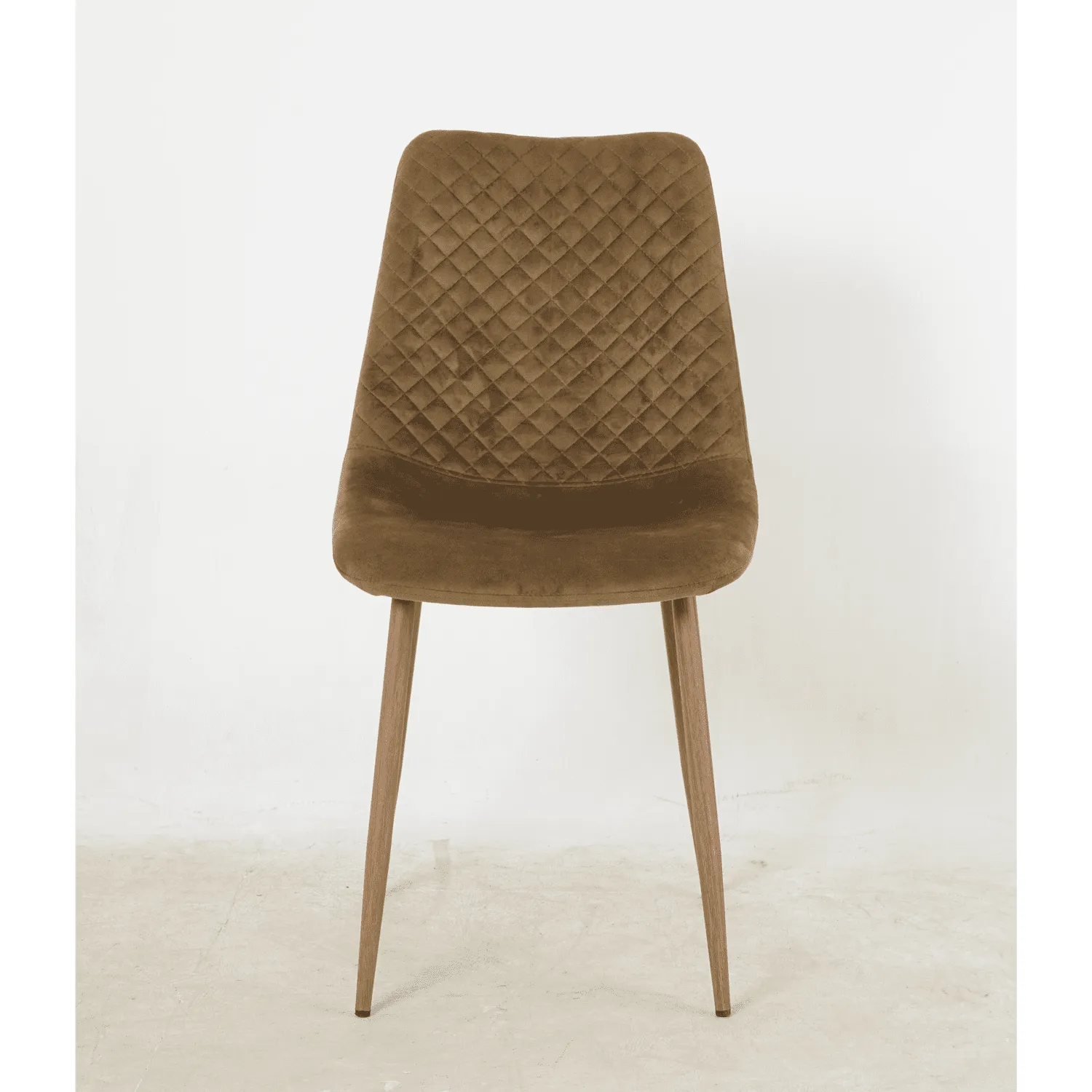 Quilted Chair - Brown