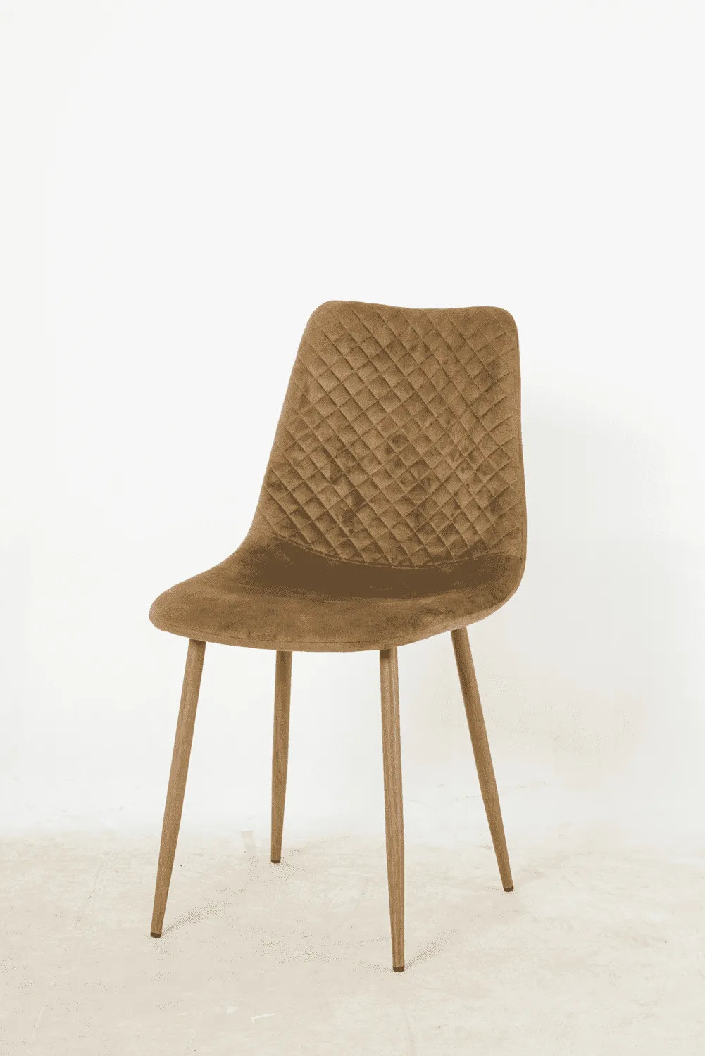 Quilted Chair - Brown