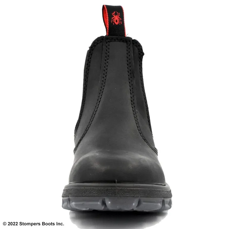 Redback Easy Escape Slip On 6 Inch Steel Toe Black