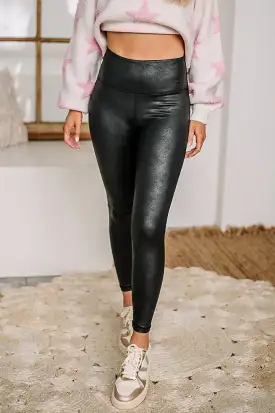 Run The World Faux Leather Leggings