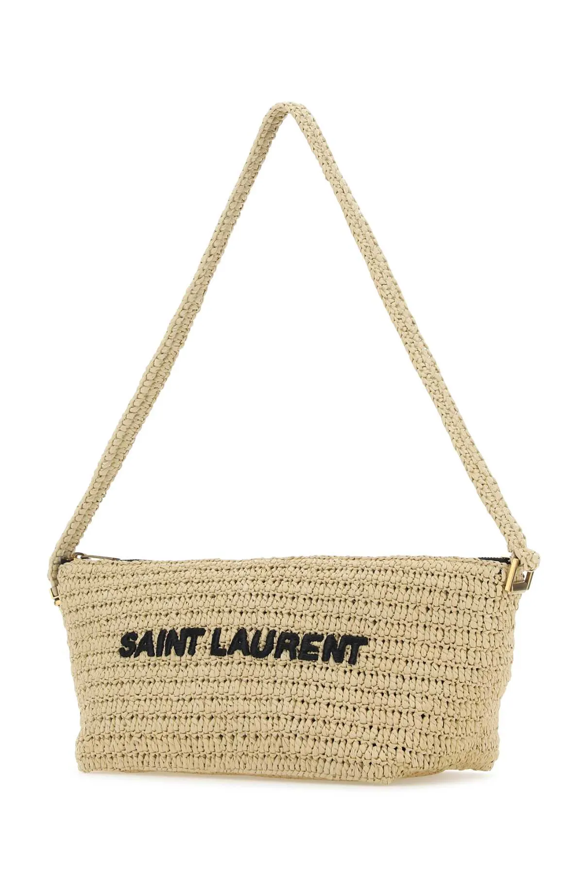 Saint Laurent Raffia Bag - Sand