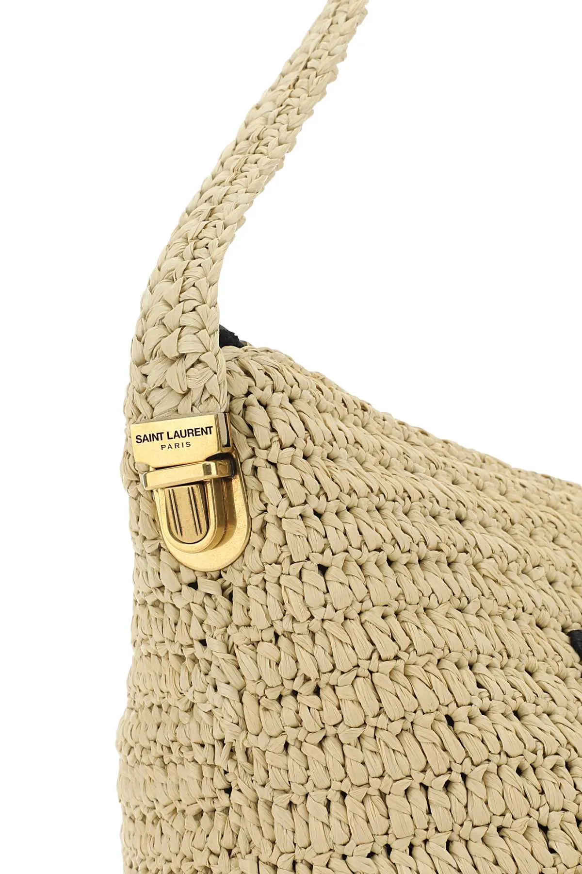 Saint Laurent Raffia Bag - Sand