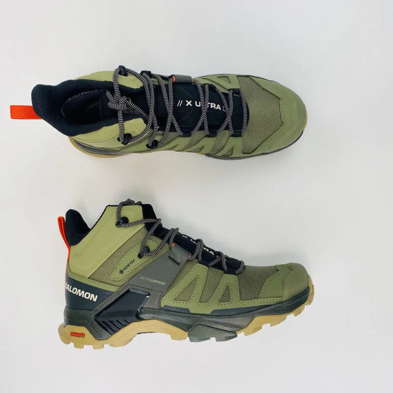 Salomon X Ultra 4 Mid GTX - Second Hand Walking shoes - Men's - Green - 42 | Hardloop