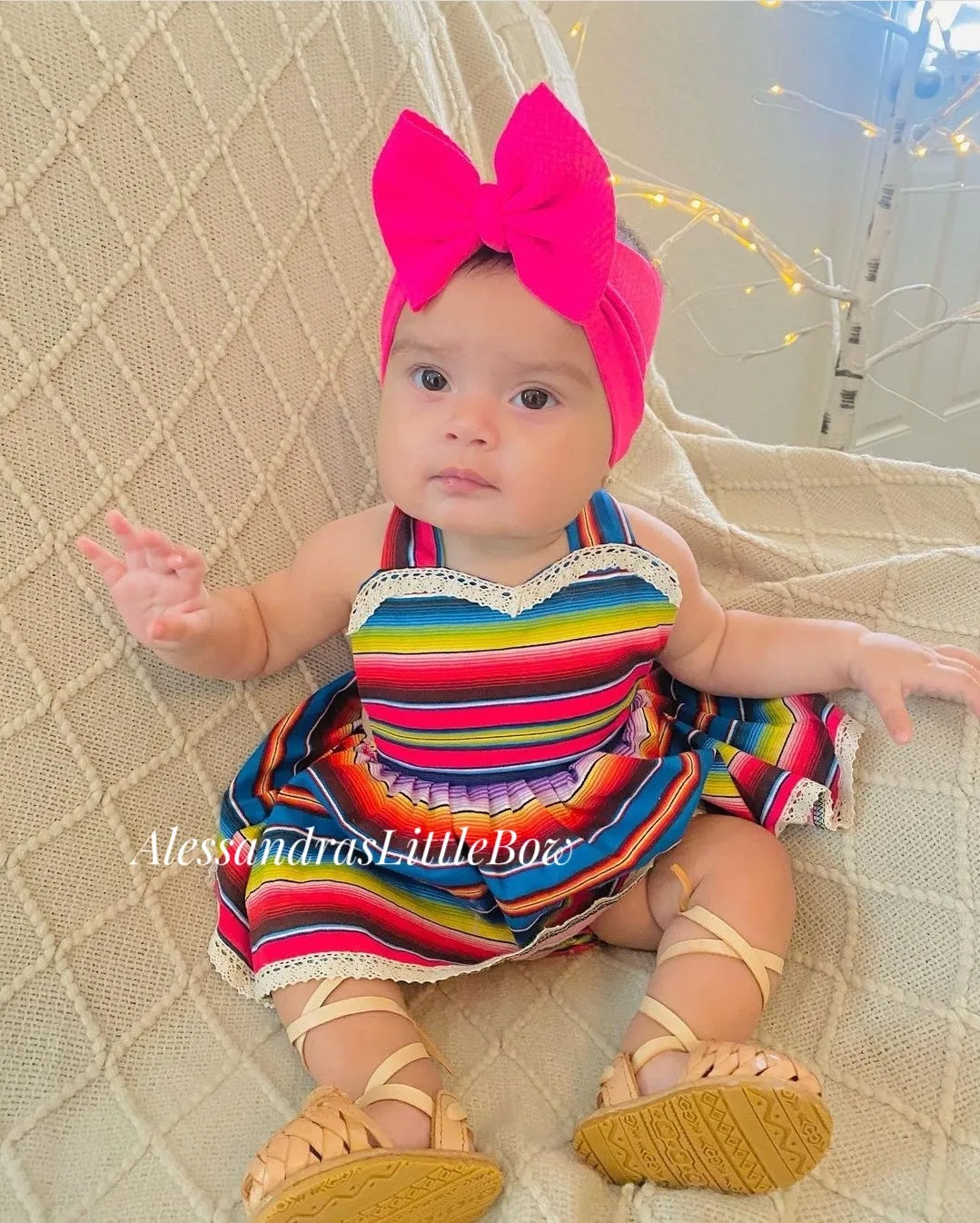 Serape Fiesta Romper