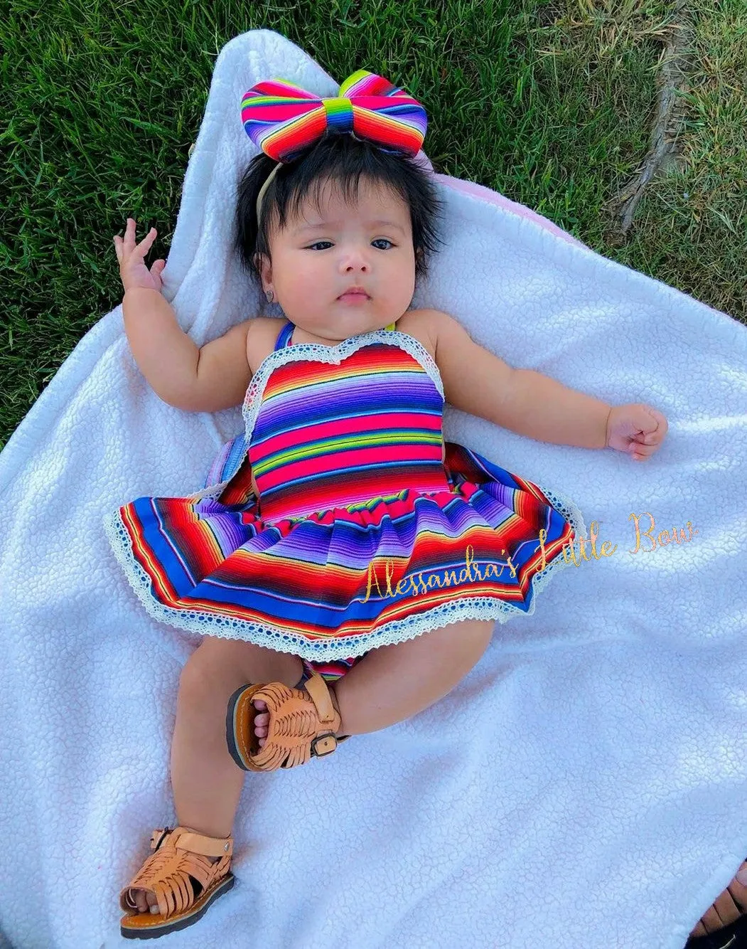 Serape Fiesta Romper