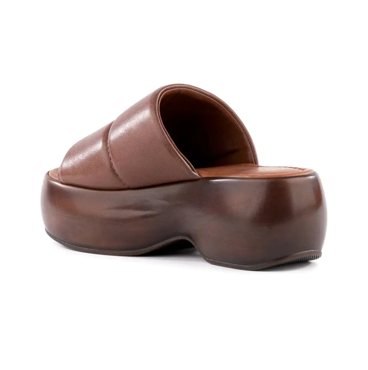 Seychelles Sorry About It Slip-On Platform Sandals - Brown