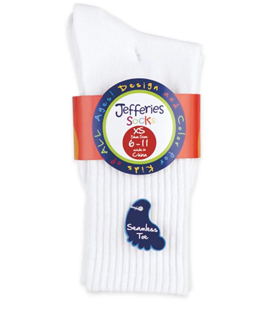 Smooth Toe Sport Crew Non-Cushion Socks- 3 Pack