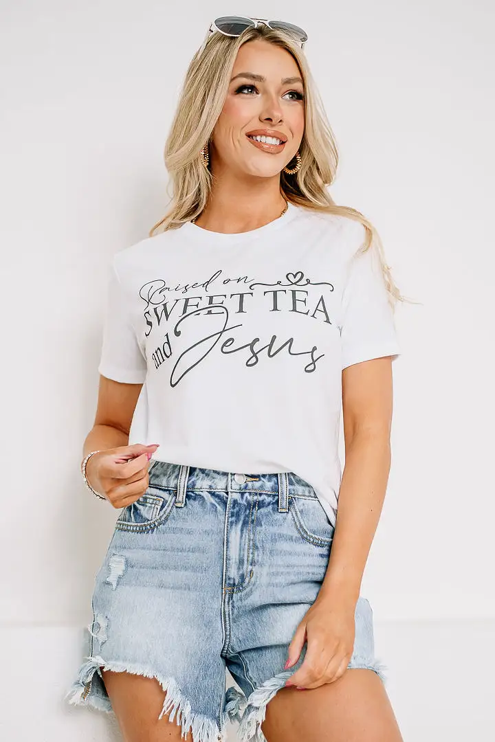 Sweet Tea & Jesus Graphic Tee