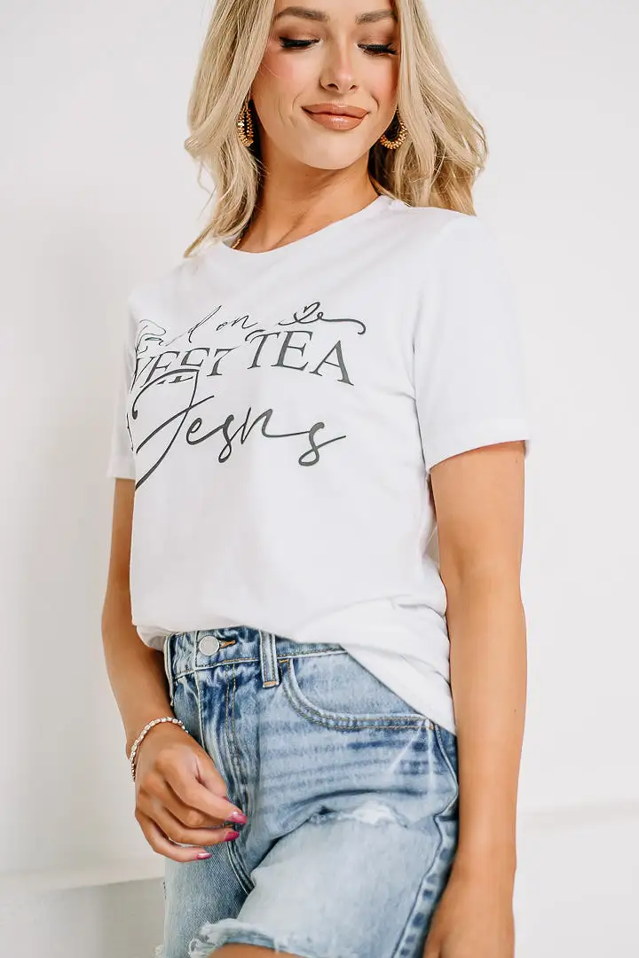 Sweet Tea & Jesus Graphic Tee