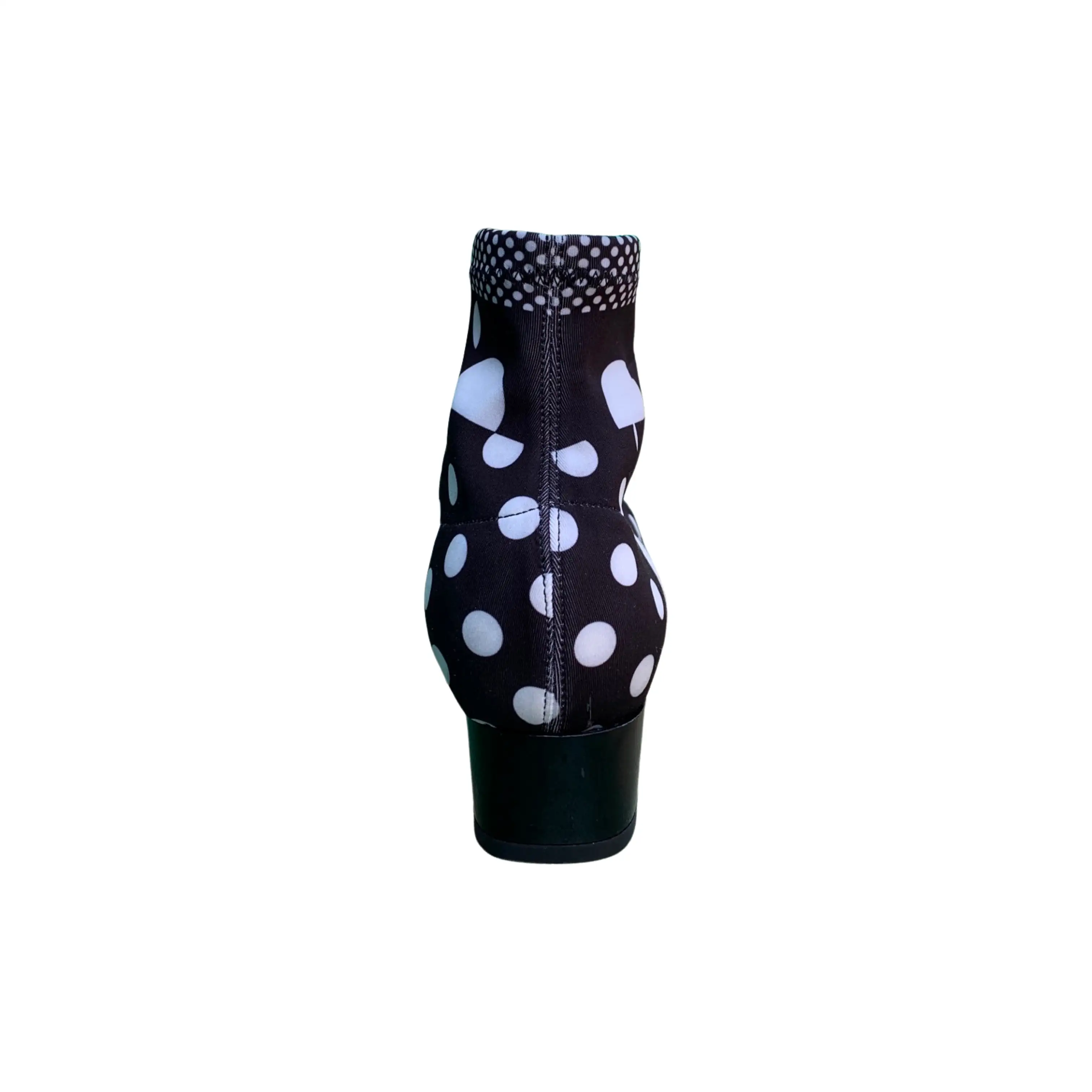 Tadjo Stretch Black/White Dots Bootie