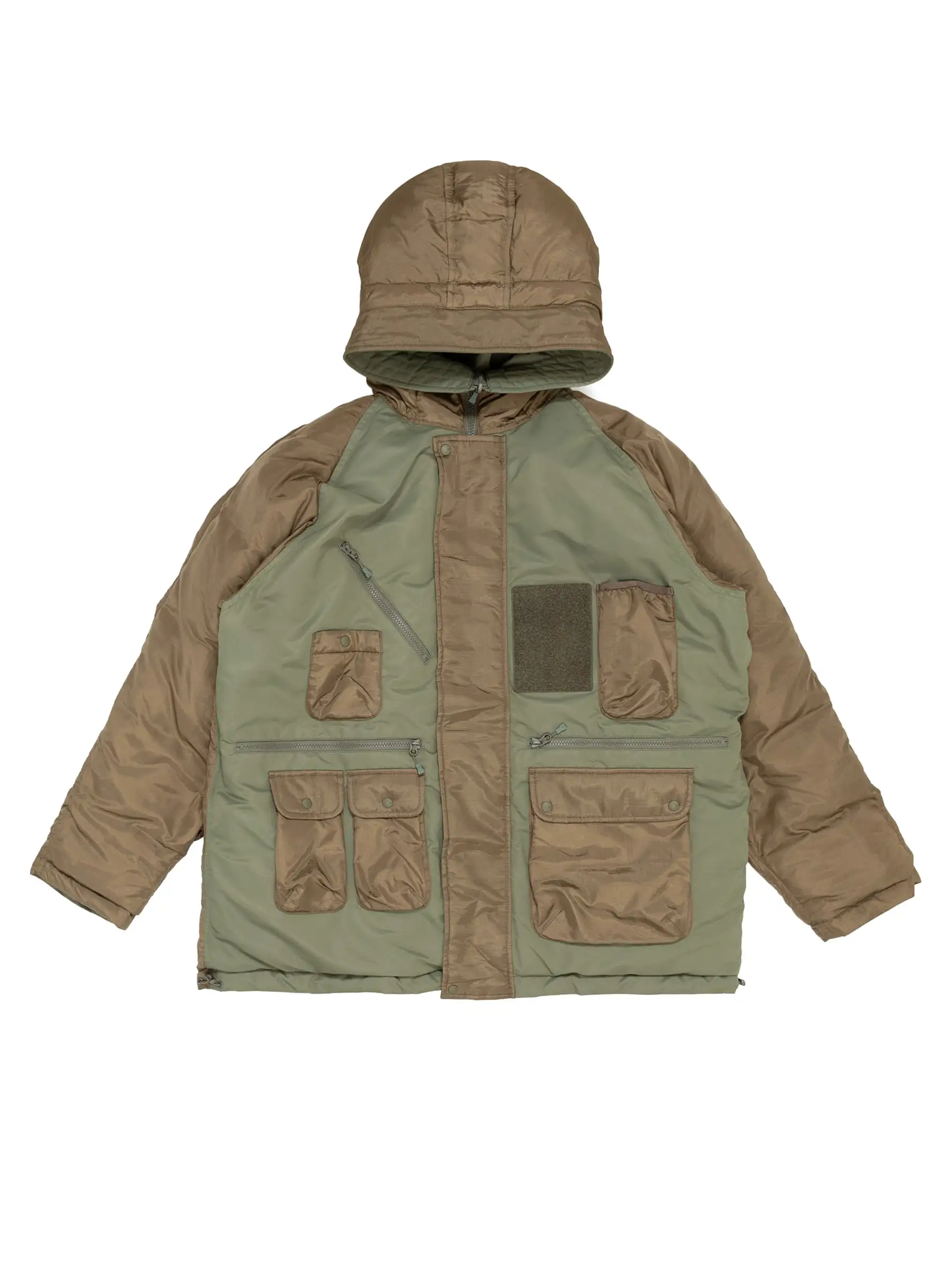 Tech Reversible N-3B Coat Olive