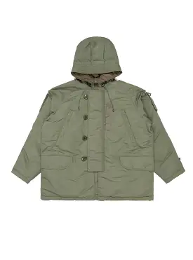 Tech Reversible N-3B Coat Olive