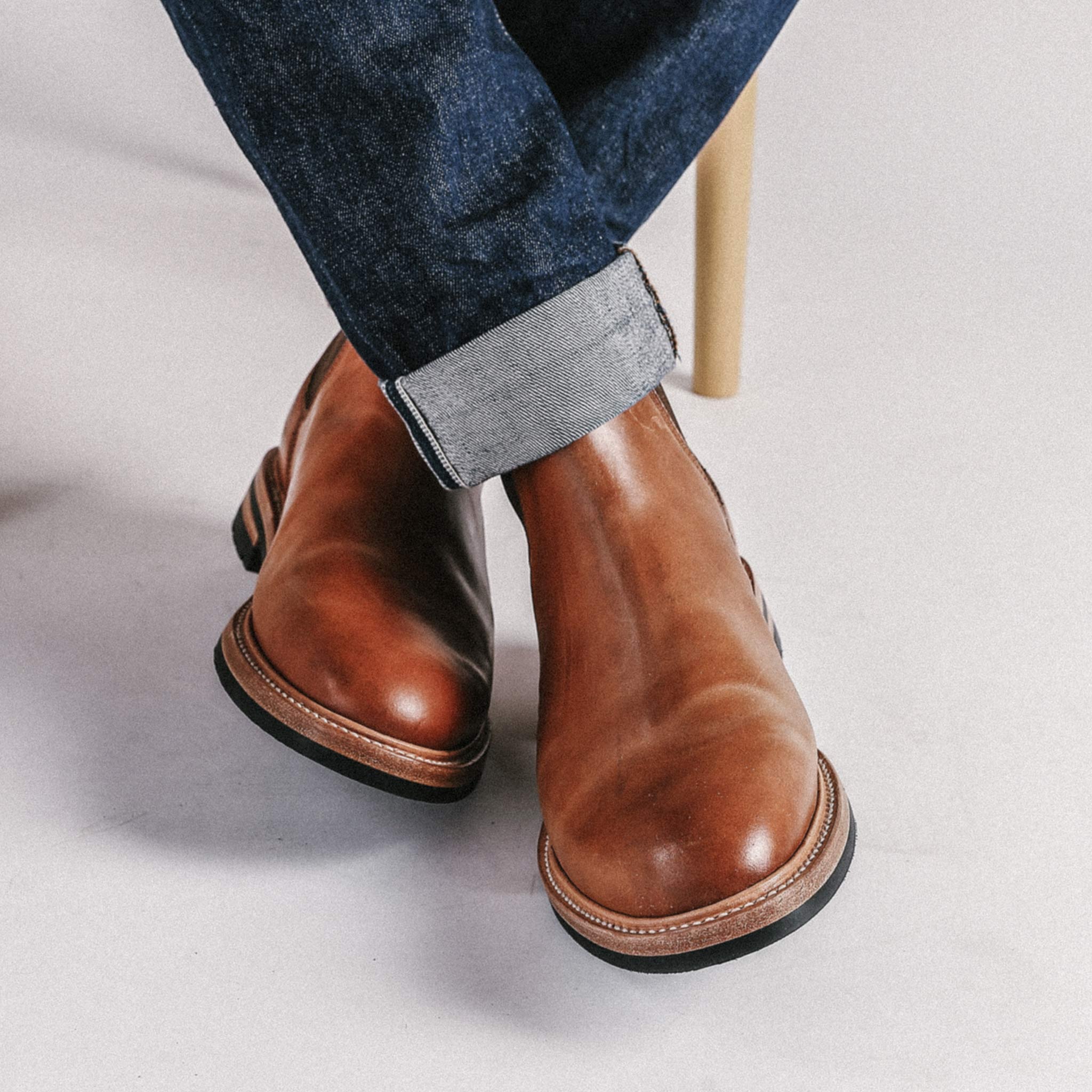 The Ranch Boot in Whiskey Cordovan