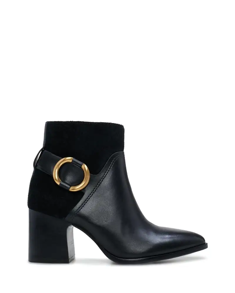 Vince Camuto EVELANNA BLACK/BURNISHED LEA VERONA