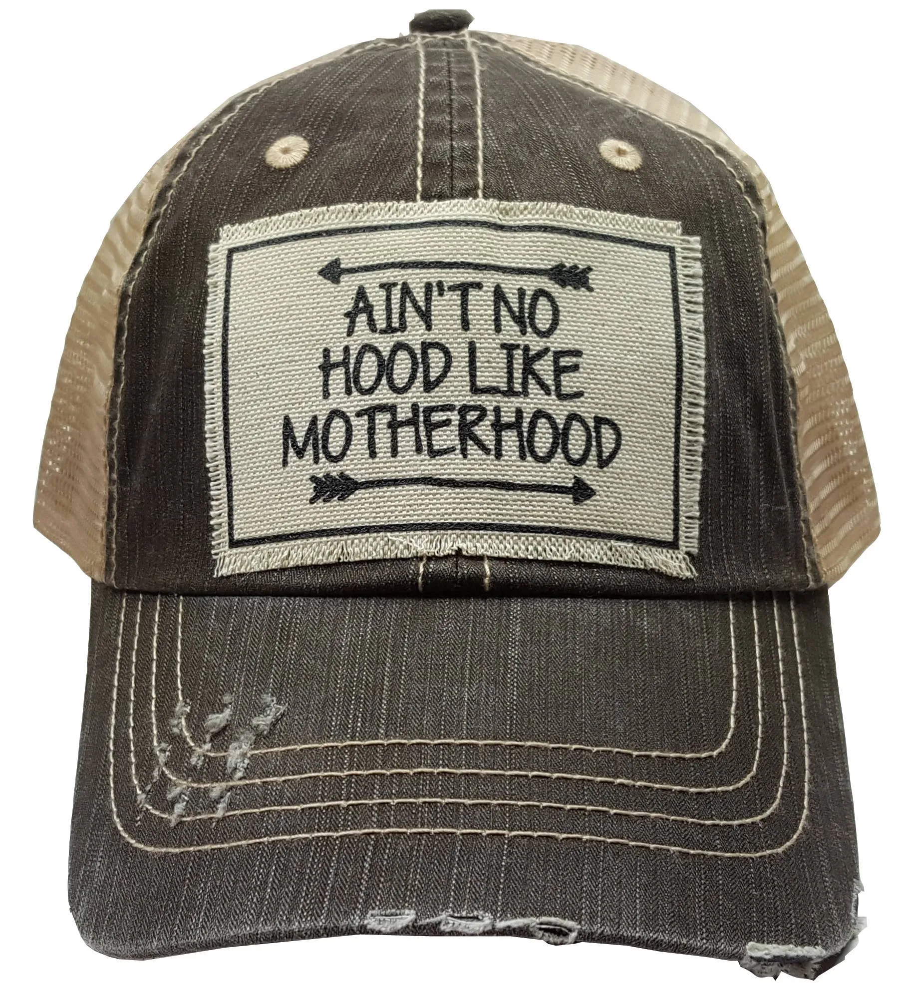 Vintage Life - Ain't No Hood Like Motherhood Trucker Hat Baseball Cap