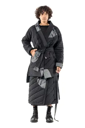 Yao Puffer Kimono Coat