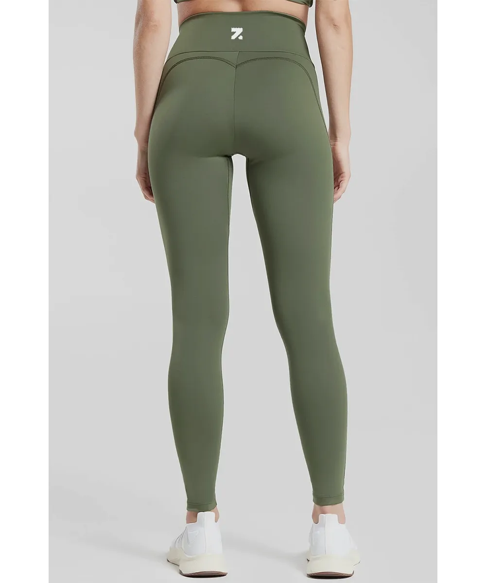 Zenith Olive Green Leggings